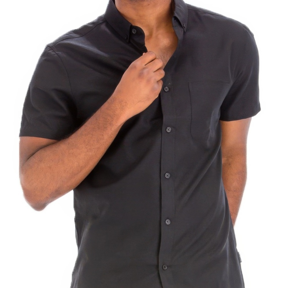 Men's Short Sleeve elegant Shirt